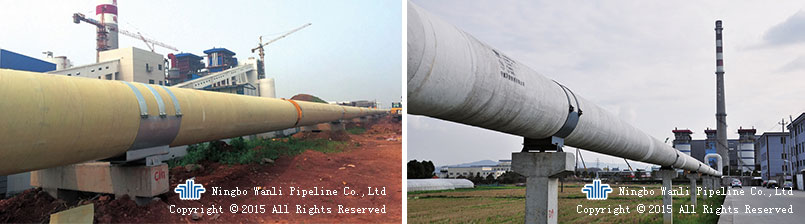 Prefabricated Aerial Steam Insulation Pipe Of WBK Series